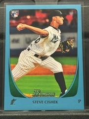 Steve Cishek [Bowman Blue] #19 Baseball Cards 2011 Bowman Prices