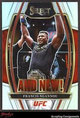 Francis Ngannou [Silver] #4 Ufc Cards 2022 Panini Select UFC And NEW Prices