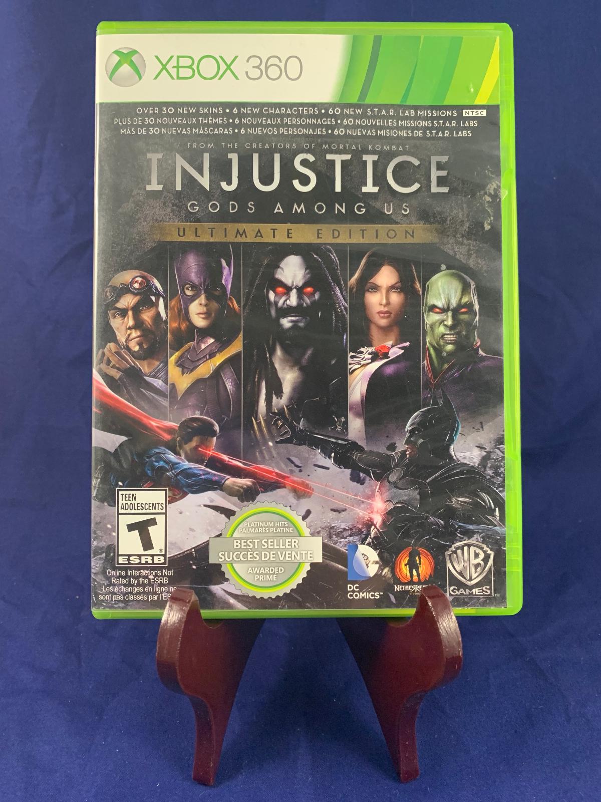 Injustice: Gods Among Us Ultimate Edition, Item, Box, and Manual