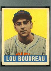 Lou Boudreau #106 Baseball Cards 1948 Leaf Prices