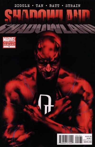 Shadowland [3rd Print Oliver] #1 (2010) Comic Books Shadowland