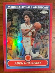 Aden Holloway [Red] #2K7-15 Basketball Cards 2023 Topps Chrome McDonald's All American 2007 Prices
