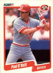 Paul O'Neill #427 Baseball Cards 1990 Fleer Prices