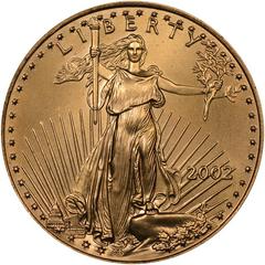 2002 Coins $25 American Gold Eagle Prices