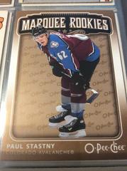Paul Stastny [Marquee Rookies] Hockey Cards 2006 O Pee Chee Prices