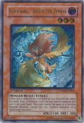 Blackwing - Breeze the Zephyr [Ultimate Rare 1st Edition] YuGiOh The Shining Darkness Prices