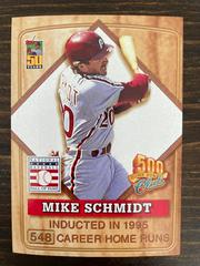 Mike Schmidt #7 Baseball Cards 2001 Topps Post 500HR Club Prices