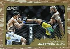 Anderson Silva [Gold] Ufc Cards 2011 Topps UFC Moment of Truth Prices