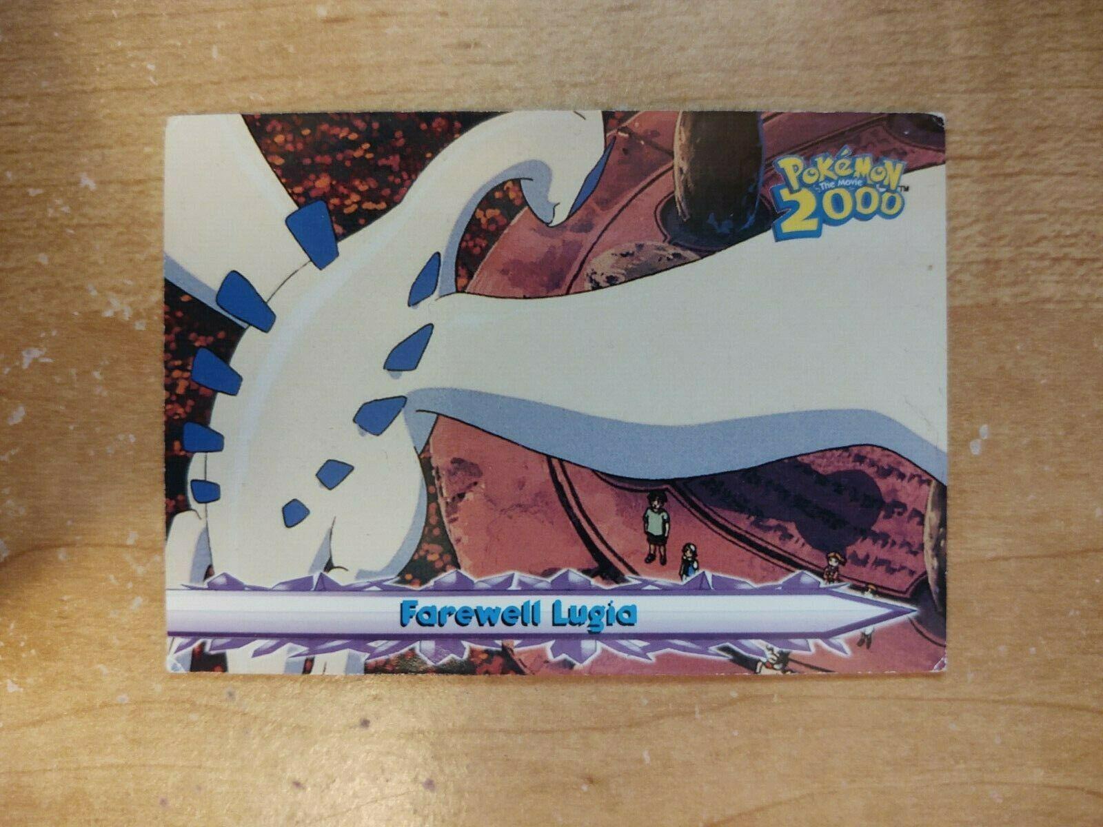 Farewell Lugia #68 Pokemon 2000 Topps Movie