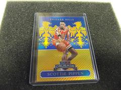 Scottie Pippen Gold #122 Basketball Cards 2014 Panini Excalibur Crusade Prices