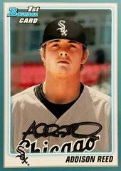 Addison Reed [Blue] #BDPP14 Baseball Cards 2010 Bowman Draft Picks & Prospects Prices