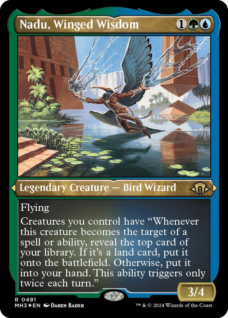 Nadu, Winged Wisdom #491 Magic Modern Horizons 3