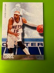 Vince Carter #18 Basketball Cards 2007 Topps Luxury Box Prices