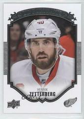 Henrik Zetterberg Hockey Cards 2015 Upper Deck UD Portraits Prices
