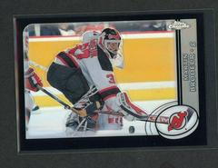 Martin Brodeur [Refractor] #3 Hockey Cards 2002 Topps Chrome Prices