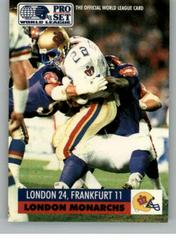 First Game #3 Football Cards 1991 Pro Set Wlaf Prices