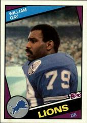William Gay Football Cards 1984 Topps Prices