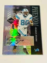 Charles Rogers [Autograph Silver Spotlight] #144 Football Cards 2003 Leaf Limited Prices
