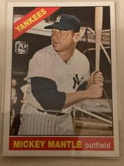 Mickey Mantle #36 Baseball Cards 2021 Topps x Mickey Mantle Prices