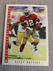 Ricky Watters #3 Football Cards 1993 Panini Score Prices