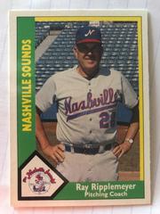 Ray Ripplemeyer #25 Baseball Cards 1990 CMC Nashville Sounds Prices