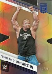 Stone Cold Steve Austin [Aspirations Die-Cut] #105 Wrestling Cards 2023 Donruss Elite WWE Prices