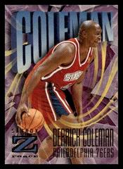 Derrick Coleman Basketball Cards 1996 Skybox Z Force Prices