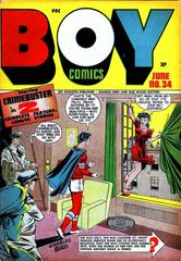 Boy Comics #34 (1947) Comic Books Boy Comics Prices