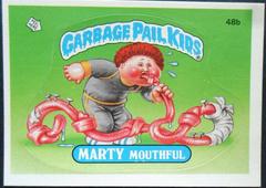 MARTY Mouthful [Glossy] #48b 1985 Garbage Pail Kids Prices