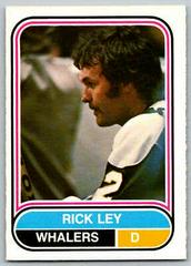 Rick Ley #14 Hockey Cards 1975 O-Pee-Chee WHA Prices