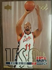 Karl Malone #318 Basketball Cards 1996 Upper Deck USA Prices