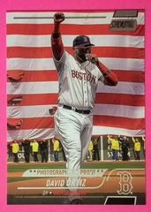 David Ortiz [Rainbow Foil] #151 Baseball Cards 2022 Stadium Club Prices
