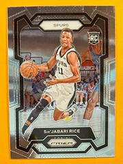 Sir'Jabari Rice #299 Basketball Cards 2023 Panini Prizm Prices