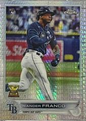 Wander Franco [Prism] #35 Baseball Cards 2022 Topps Chrome Prices