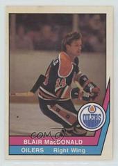 Blair MacDonald #16 Hockey Cards 1977 O-Pee-Chee WHA Prices