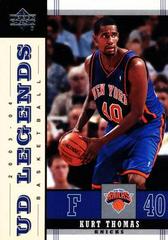 Kurt Thomas #59 Basketball Cards 2003 Upper Deck Legends Prices