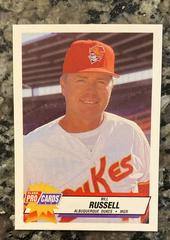 Bill Russell #15 Baseball Cards 1993 Fleer ProCards Triple A League All Stars Prices