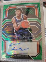 Trey Murphy III [Green Pulsar] #CP-TMU Basketball Cards 2021 Panini Prizm Draft Picks College Penmanship Prices