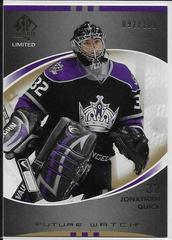 Jonathan Quick [Limited] Hockey Cards 2007 SP Authentic Prices