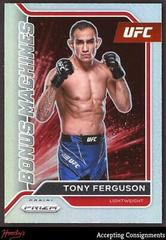 Tony Ferguson [Silver] #17 Ufc Cards 2022 Panini Prizm UFC Bonus Machines Prices