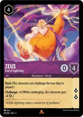 Zeus - God of Lightning [Foil] #61 Lorcana First Chapter Prices