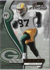 Anthony Lucas #175 Football Cards 2000 Playoff Absolute Prices