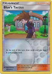 Blue's Tactics [Reverse Holo] #188 Pokemon Unified Minds Prices