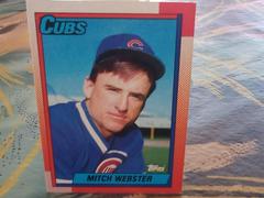 Mitch Webster Baseball Cards 1990 Topps Prices