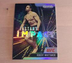 Robert Whittaker [Silver] #8 Ufc Cards 2021 Panini Prizm UFC Instant Impact Prices