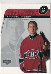 Marcel Hossa #210 Hockey Cards 2002 Upper Deck Prices