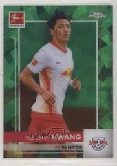 Hee chan Hwang [Green] Soccer Cards 2020 Topps Chrome Bundesliga Sapphire Prices