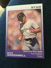 Mike Greenwell #4 Baseball Cards 1988 Star Prices