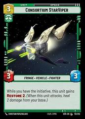 Consortium StarViper [Foil] Star Wars Unlimited: Spark of Rebellion Prices