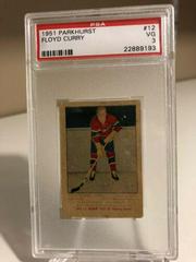 Floyd Curry Hockey Cards 1951 Parkhurst Prices